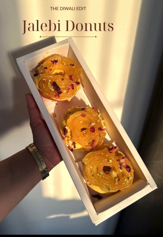 Jalebi Donuts by Glazed by Diya