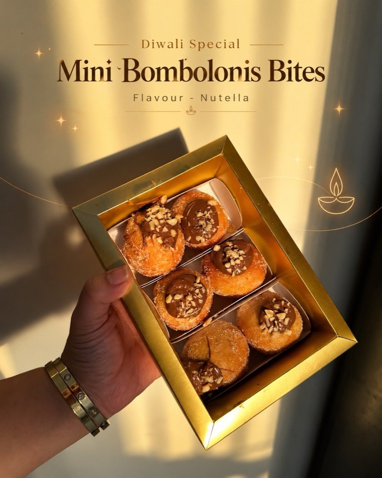 Mini Bomboloni Bites by Glazed by Diya